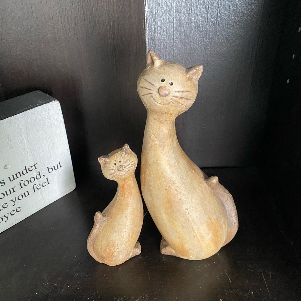 Vintage Mid Century Cat Figurines Sturgis